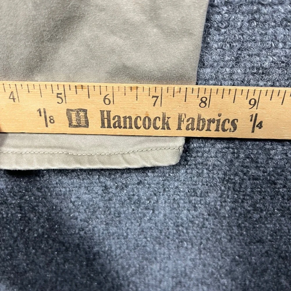 Lucky Brand 5-Pocket Pants Mens 38 Khaki Beige Straight Leg Stretch Chino